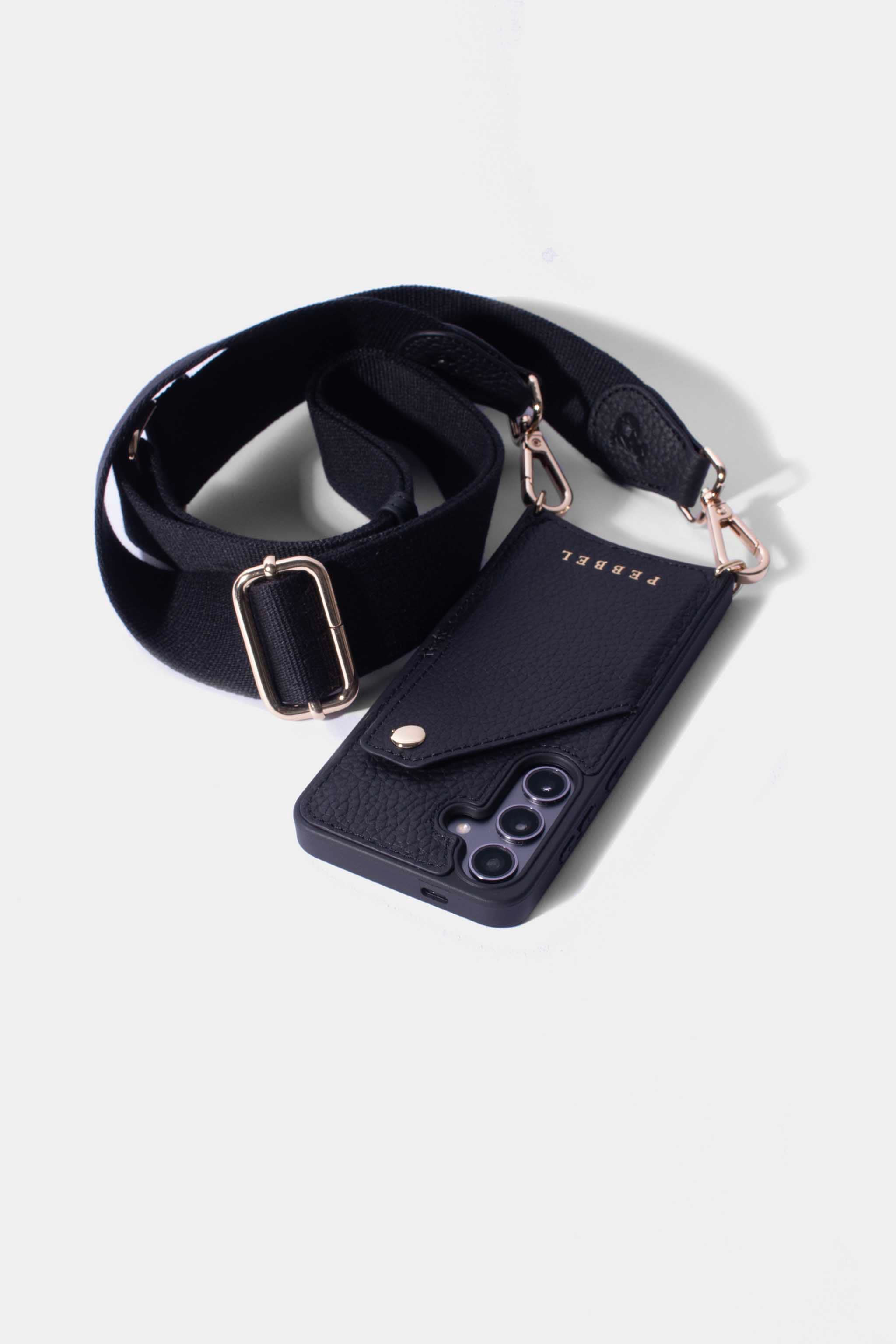 iPhone Hoesje met Hailey Premium Koord Zwart