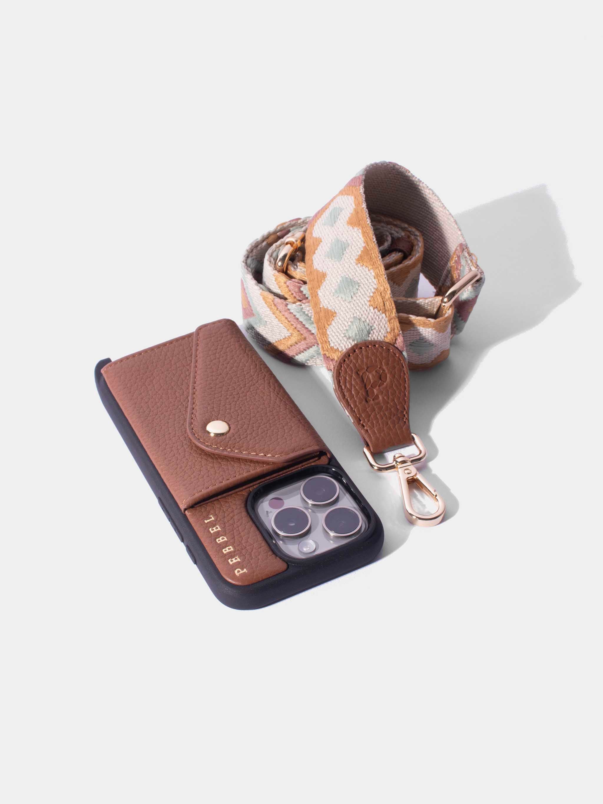 iPhone Hoesje met Indie Koord Bruin
