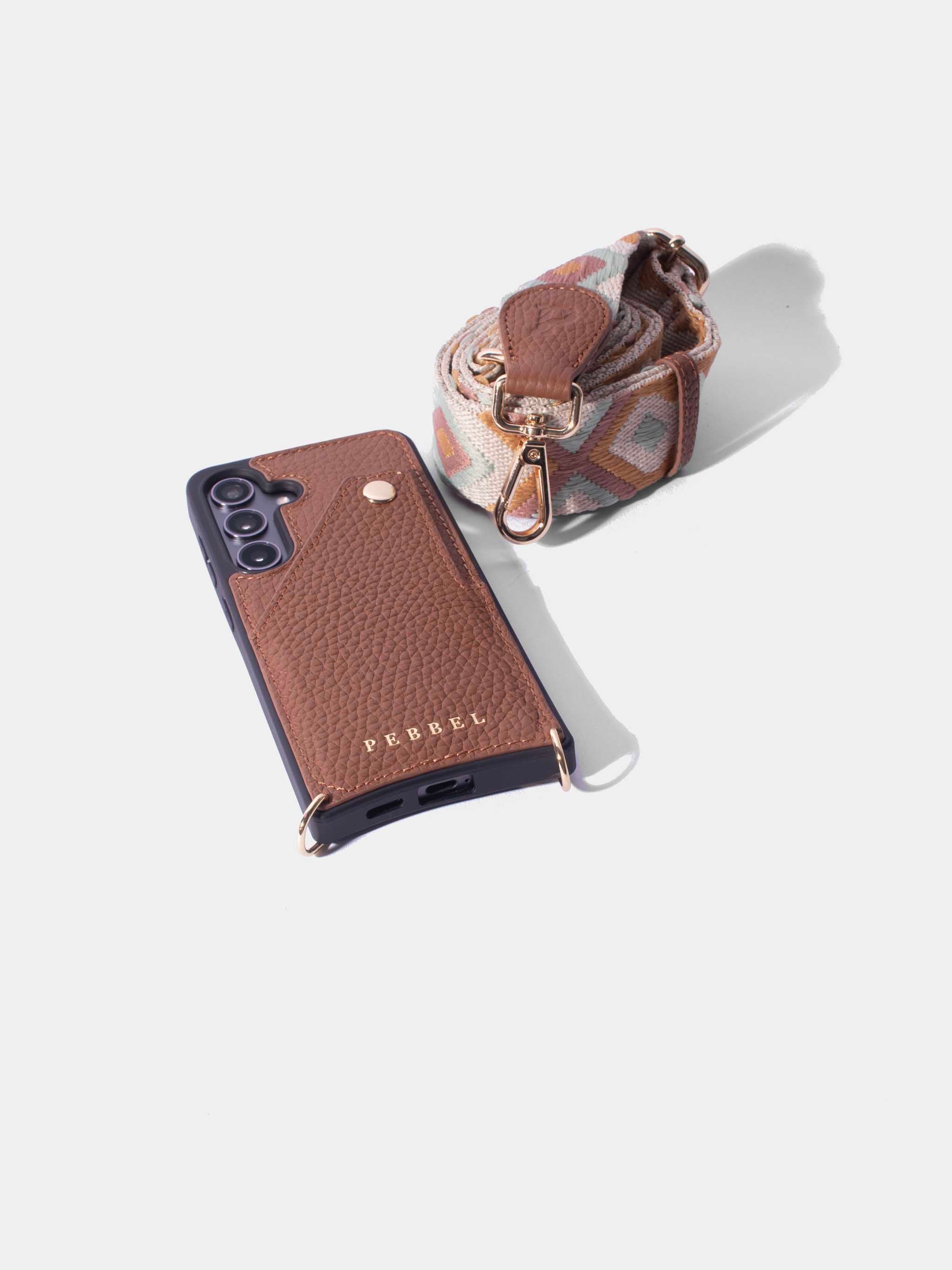iPhone Hoesje met Indie Koord Bruin